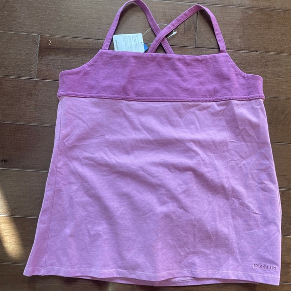 Girls NWT Patagonia Organic Cotton Tank Top - Picture 1 of 3